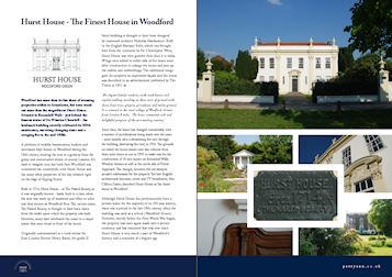 hurst house woodford article written by david charles bedford